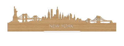 Standing Skyline New York Bamboe