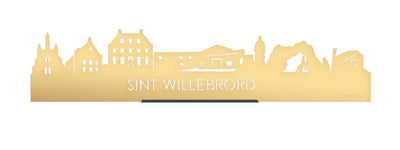 Standing Skyline Sint Willebrord Gold Metallic
