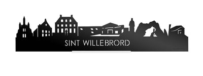 Standing Skyline Sint Willebrord Black Glossy