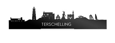 Standing Skyline Terschelling Zwart Glanzend