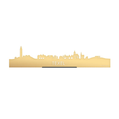 Standing Skyline Texel Goud Metallic
