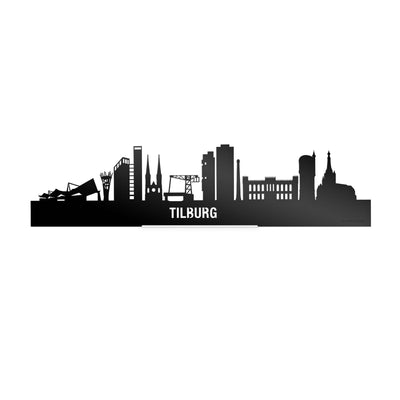 Standing Skyline Tilburg Zwart Glanzend
