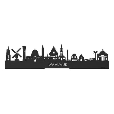 Standing Skyline Amsterdam Black