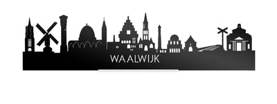 Standing Skyline Waalwijk Zwart Glanzend