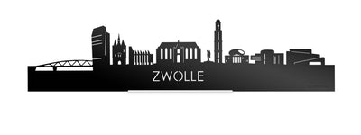 Standing Skyline Zwolle Zwart Glanzend