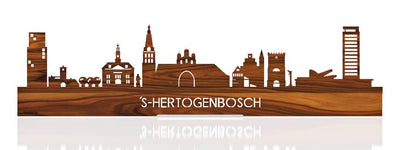 Standing Skyline 's-Hertogenbosch Palissander