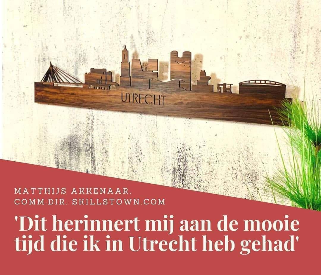 Dit herinnert mij aan de mooie tijd die ik in Utrecht heb gehad! WoodWideCities