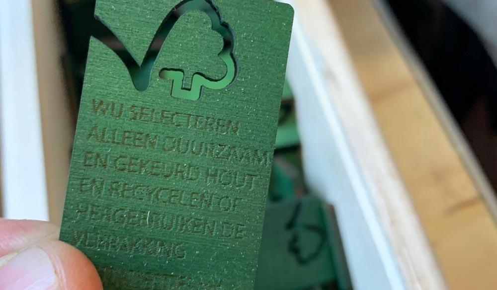 Heeft WoodWideCities producten van duurzaam hout? Check!