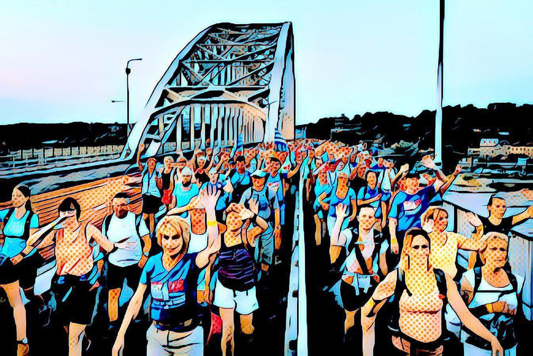 Nijmegen Four Days Marches promotion 25% discount from WoodWideCities