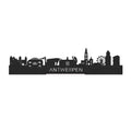 Standing Skyline Antwerpen Black