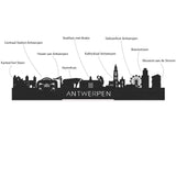 Keukenschort Antwerpen cadeau voor elke citylover decoratie relatiegeschenk van WoodWideCities