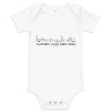 Baby Rompertje Alphen aan den Rijn White 3-6m houten cadeau decoratie relatiegeschenk van WoodWideCities