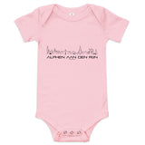 Baby Rompertje Alphen aan den Rijn Pink 3-6m houten cadeau decoratie relatiegeschenk van WoodWideCities