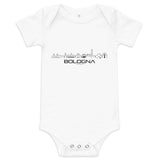 Baby Rompertje Bologna White 3-6m houten cadeau decoratie relatiegeschenk van WoodWideCities