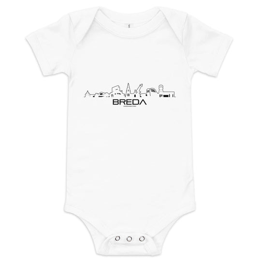 Baby Rompertje Breda houten cadeau decoratie relatiegeschenk van WoodWideCities