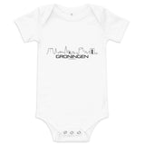 Baby Rompertje Groningen houten cadeau decoratie relatiegeschenk van WoodWideCities