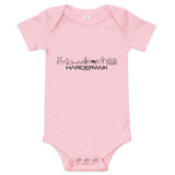 Baby Rompertje Harderwijk houten cadeau decoratie relatiegeschenk van WoodWideCities