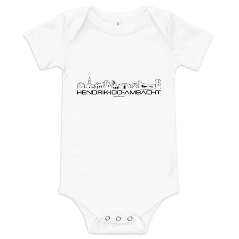 Baby Rompertje Hendrik-Ido-Ambacht houten cadeau decoratie relatiegeschenk van WoodWideCities