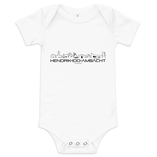 Baby Rompertje Hendrik-Ido-Ambacht houten cadeau decoratie relatiegeschenk van WoodWideCities