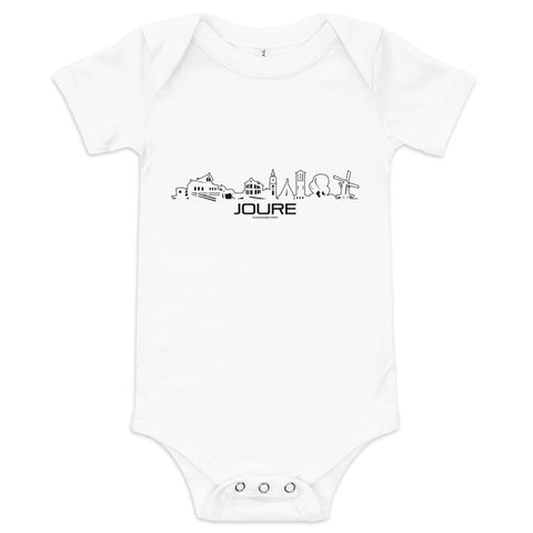 Baby Rompertje Joure houten cadeau decoratie relatiegeschenk van WoodWideCities