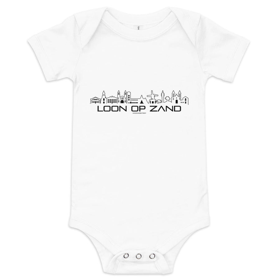 Baby Rompertje Loon Op Zand houten cadeau decoratie relatiegeschenk van WoodWideCities