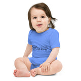 Baby Rompertje Loon Op Zand houten cadeau decoratie relatiegeschenk van WoodWideCities