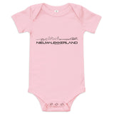 Baby Rompertje Nieuw-Lekkerland uniek cadeau voor baby geboren in Nieuw-Lekkerland geschenk van WoodWideCities