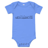 Baby Rompertje Nieuw-Lekkerland uniek cadeau voor baby geboren in Nieuw-Lekkerland geschenk van WoodWideCities