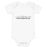 Baby Rompertje Oosterwolde houten cadeau decoratie relatiegeschenk van WoodWideCities