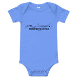 Baby Rompertje Ridderkerk uniek cadeau voor baby geboren in Ridderkerk geschenk van WoodWideCities