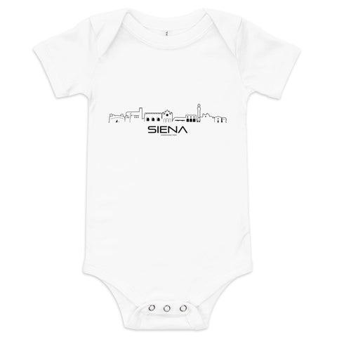 Baby Rompertje Siena White 3-6m houten cadeau decoratie relatiegeschenk van WoodWideCities