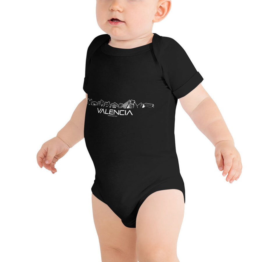 Baby Rompertje Valencia houten cadeau decoratie relatiegeschenk van WoodWideCities