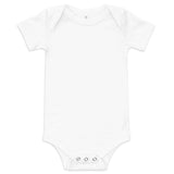 Baby Rompertje WoodWideCities Wit 3-6 m houten cadeau decoratie relatiegeschenk van WoodWideCities