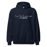 Hoodie Almere Navy S houten cadeau decoratie relatiegeschenk van WoodWideCities