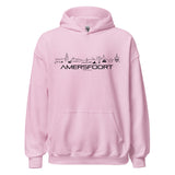 Hoodie Amersfoort Light Pink S houten cadeau decoratie relatiegeschenk van WoodWideCities
