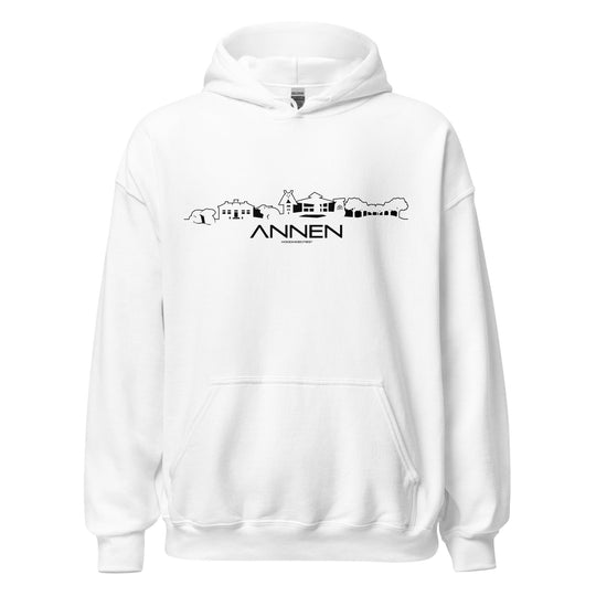 Hoodie Annen White S houten cadeau decoratie relatiegeschenk van WoodWideCities