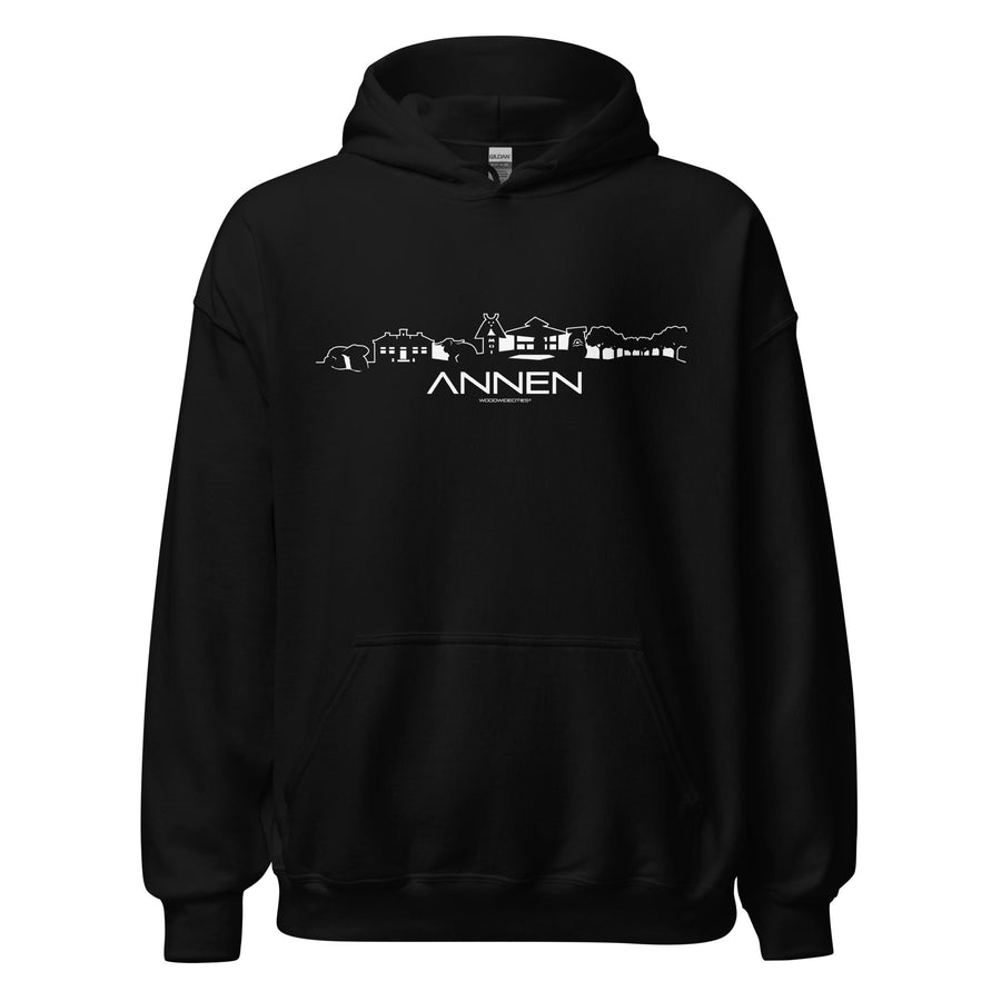 Hoodie Annen Black S houten cadeau decoratie relatiegeschenk van WoodWideCities