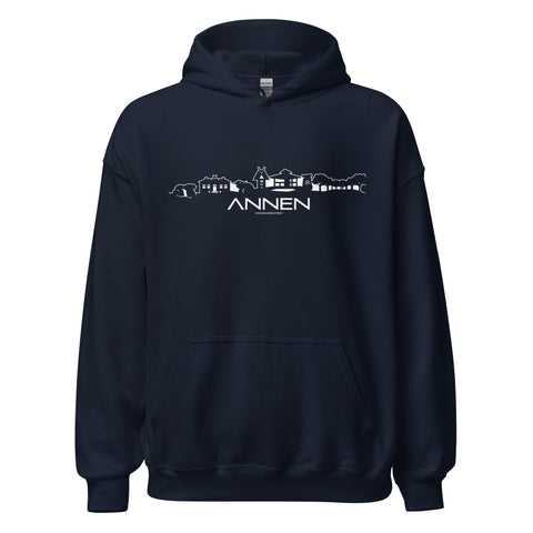 Hoodie Annen Navy S houten cadeau decoratie relatiegeschenk van WoodWideCities