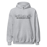 Hoodie Bodegraven Sport Grey S houten cadeau decoratie relatiegeschenk van WoodWideCities