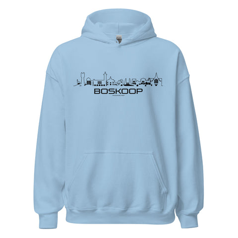 Hoodie Boskoop Light Blue S houten cadeau decoratie relatiegeschenk van WoodWideCities
