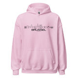 Hoodie Brussel Light Pink S houten cadeau decoratie relatiegeschenk van WoodWideCities