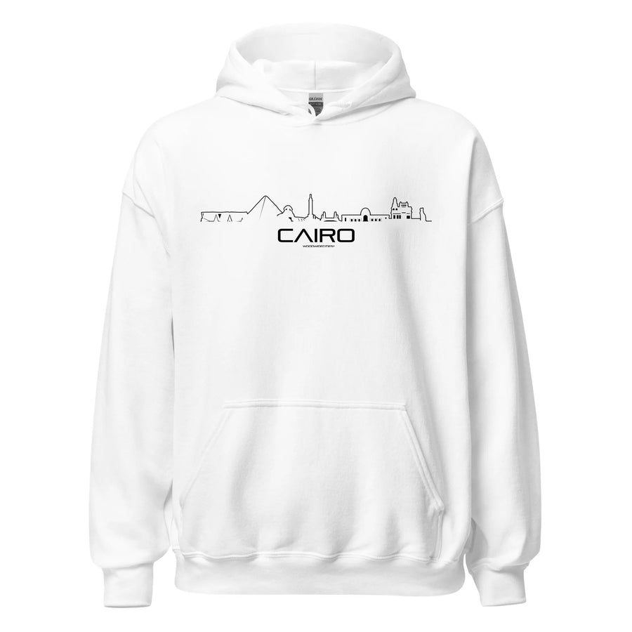Hoodie Cairo cadeau voor elke citylover decoratie kleding relatiegeschenk van WoodWideCities