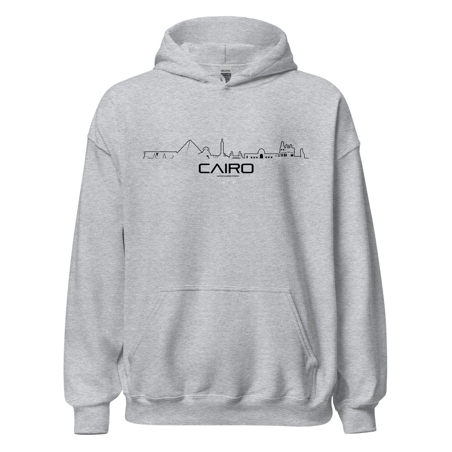 Hoodie Cairo cadeau voor elke citylover decoratie kleding relatiegeschenk van WoodWideCities