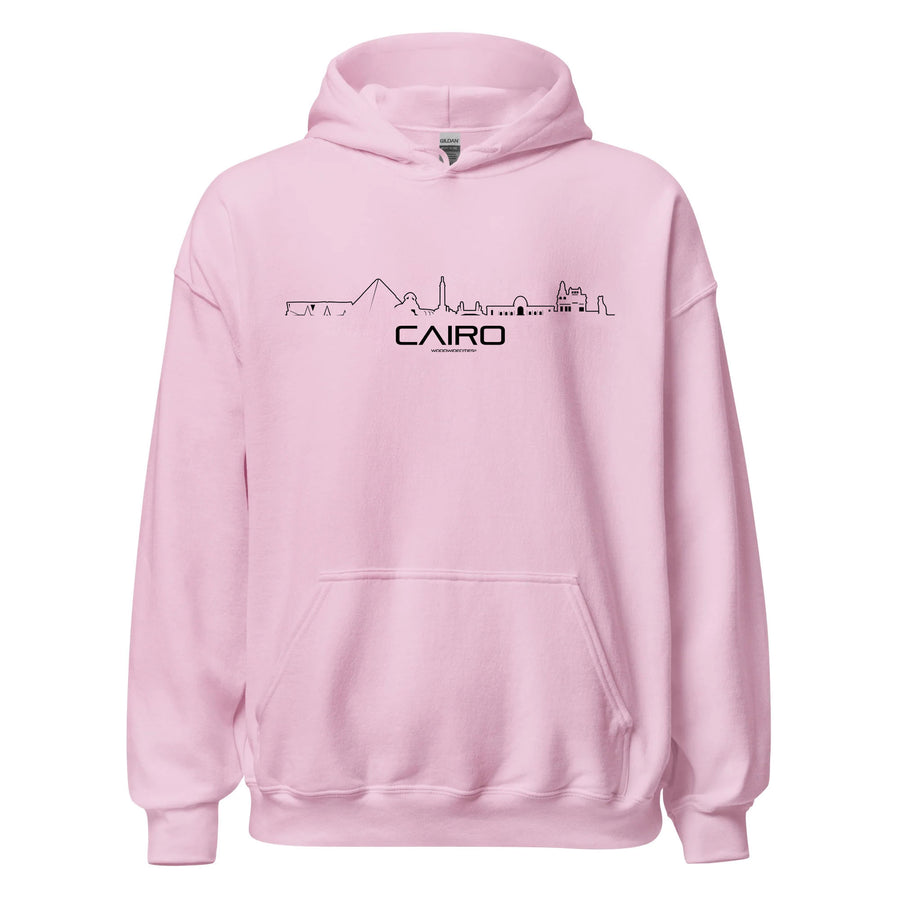 Hoodie Cairo cadeau voor elke citylover decoratie kleding relatiegeschenk van WoodWideCities