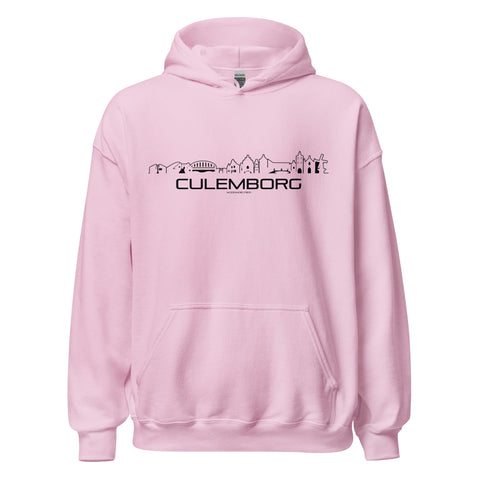 Hoodie Culemborg Light Pink S houten cadeau decoratie relatiegeschenk van WoodWideCities