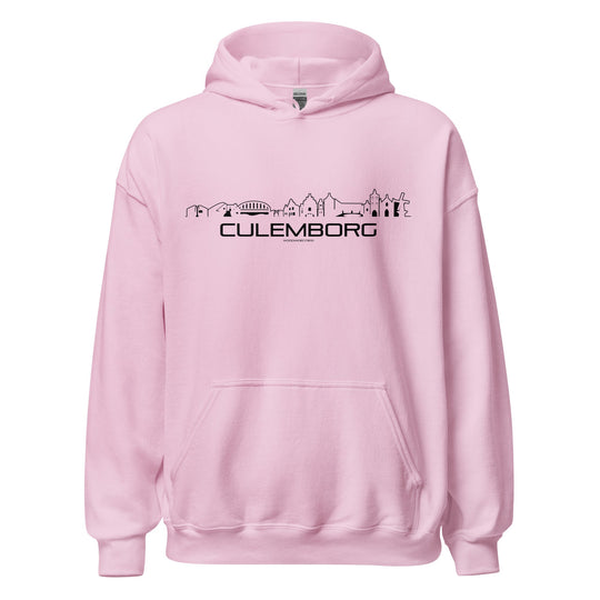 Hoodie Culemborg Light Pink S houten cadeau decoratie relatiegeschenk van WoodWideCities