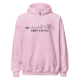 Hoodie Den Haag Light Pink S houten cadeau decoratie relatiegeschenk van WoodWideCities