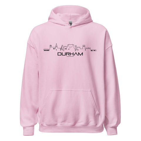 Hoodie Durham Light Pink S houten cadeau decoratie relatiegeschenk van WoodWideCities