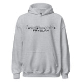 Hoodie Fryslan cadeau voor elke citylover decoratie kleding relatiegeschenk van WoodWideCities