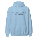 Hoodie Fryslan cadeau voor elke citylover decoratie kleding relatiegeschenk van WoodWideCities